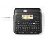طابعة ملصقات مكتبية براذر، قابلة للتوصيل بالكمبيوتر، اسود - PT-D610BT
