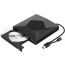 Burner Reader USB 3.0, Type-C For Laptop - Black