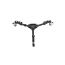 Weifeng 3 Wheel Pulley Camera Tripod, Black - Wt-700