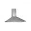 Elba Chimney Pyramid Hood, 60 Cm, Silver - Ech914xr