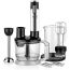 Sinbo Hand Blender Set, 700ml, 350 Watt, Black and Silver -  SHB3114