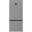 Beko Freestanding Combi Refrigerator, No Frost, 2 Doors, 590 Litres, Inverter Motor, Titanium Inox - RCNE590E35ZXP1
