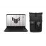ASUS TUF A14 2024 FA401WV-RG053W Gaming Laptop, AMD Ryzen AI 9 HX 370, 1TB SSD, 16GB RAM, 14 Inch, 2.5K, 165Hz, NVIDIA GeForce RTX 4060 8GB GDDR6, Windows 11 - Jaeger Grey with TUF VP4700 Backpack