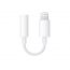 Apple Lightning to 3.5 mm Headphone Jack Adapter, White - MMX62ZM/A