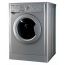 Indesit Front Loading Washing Machine, 6 KG, Silver - EWC61051SEG