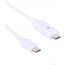 Keendex 1900 Give and Take Micro USB Cable To Micro USB Power Sharing Cable, 30 Centimeter - White