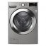 LG Front Load Automatic Washing Machine With Dryer, 18 KG, Inverter Motor, Silver- F0L2CRV2T2
