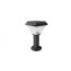 Philips Essential Smart Bright Solar Bollard, 1.5W, Warm, Black - H300- BGC010 LED2/730 SS