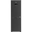 Beko Freestanding Combi Refrigerator, No Frost, 2 Doors, 367 Litres, Dark Inox - RCNE367E30XBRI