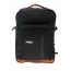 Gharibo Bags School Backpack for Kids, Semi Solid Pattern - Orange and Black
