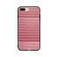 Pink Grid Lines Pattern Printed Back Cover for Apple iPhone 7 Plus