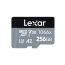 Lexar 1066x A2 Micro SDXC Memory Card, 256GB, Black and Grey - 1066x-256