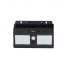 Philips Essential Smart Bright Solar Wall Light, 1.3W, Daylight, Black - BWS010 LED300/765