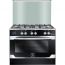 بوتاجاز غاز يونيون، 5 شعلة، اسود - C69SS-GC-447-TSF-2W-TS-AL