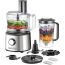 Black + Decker Food Processor, 750 Watt, Silver- FX760SB-B5