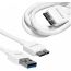 كابل شحن USB 3.0 الي مايكرو B لسامسونج جالكسي نوت 3 - ابيض