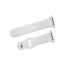 Silicone Sport Strap For Apple Watch Series 7, 41 mm - White