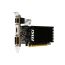 MSI NVIDIA GeForce GT710 Graphic Card, 2GB, Multicolor - GT 710 2GD3H LP
