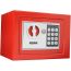 Safety Tech Electronic Safe Box, Red - GN17