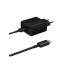 Samsung Wall Charger with USB Type C Cable, 45W, Black - EP-TA845XBEGCN