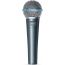 Shure Beta Wireless Microphone, Black - 58A-X