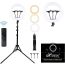 HIFFIN Professional LED Ring Light, 18 Inch - Black
