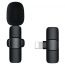 Wireless Microphone, Black - K8