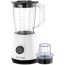 Black + Decker Blender with Mill, 1.5 Liters, 500 Watt, White - BX520-B5