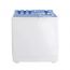 Fresh Modern Top Load Half Automatic Washing Machine, 7 KG, White- FWT807NA
