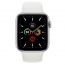 Apple Watch Series 5 Smart Watch, 44mm - Silver and White