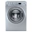 Ariston Front Loading Washing Machine With Dryer, 9 KG, Silver- FDG9640SEX