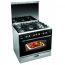 Uniontech Gas Cooker 90 cm, Top/Bottom Heat, 5 Cooking Zones