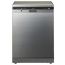 LG Freestanding Digital Dishwasher, 14 Place Settings, 60 cm, Stainless Steel - D1444CF