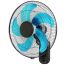 Golden Wall Fan, 18Inch, Black- BR-1815