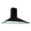 Ecomatic Digital Pyramid Hood, 90 cm, Black - H96IBKD