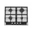 Hans Gas Built-In Hob, 4 Burners, 60 Cm, Stainless Steel - 6721-24