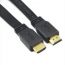 كابل HDMI مسطح، 5 متر، دقة عرض 4K - اسود