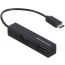 IeTop USB 2.0 Hub, 4 Ports, Black - Tu-235