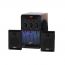 Zero Wireless 2.1 Stereo Speaker with Remote Control, Black - ZR-3040