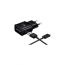 Samsung FastCharge Mobile phone charger type USB-C plug Black