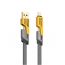 كابل للشحن ونقل البيانات 4 في 1 USB ستارت، 65 وات، 1 متر، متعدد الالوان - ST-353