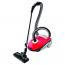 Fresh Faster Bagged Canister Vacuum Cleaner, 1600 Watt, Red -  500010785