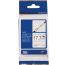 Brother Heat Shrink Tube Tape Cassette, 17.7 mm, black/white - HSE-241