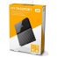 WD My Passport Portable External Hard Drive, 4TB, Black - WDBYFT0040BBK