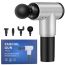 Fascial Gun Muscle Massage Device, Black and Silver - KH-320