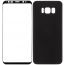 Gelatin Back and Front Screen Protector for Samsung Galaxy S8 - Transparent with Black Frame