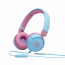 JBL Kids Wired On Ear Headphones, Blue and Pink- Jr310