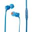 JBL T110 In-Ear Earphones with Microphone, Blue - JBLT110BLU