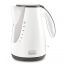 Black + Decker Kettle, 1.7 Litres, 2000 Watt, White - JC72