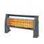 Electric Heater, 1800 Watt, 3 Candles- Black